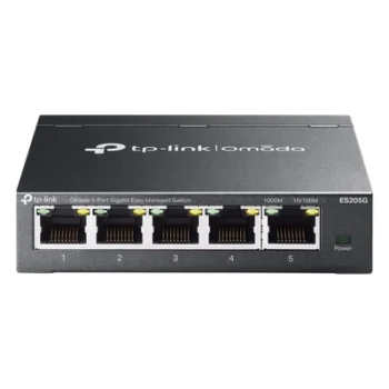 Switch Gestionado SDN / 5 Puertos Gigabit / 10 Gbps Capacidad Switching / 7.4 Mpps Forwarding Rate / Fanless / VLAN 802.1Q / QoS 8 Colas