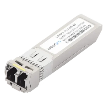 Transceptor Óptico SFP+ / Monomodo 10 Gbps / 1550 nm / Alcance 60 km (196.8 ft) / LC/UPC Dúplex / DDM / Hot-Pluggable