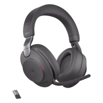 Auricular Profesional Inalámbrico / Cancelación de Ruido Activa Híbrida / 10 Micrófonos / Bluetooth 5.0 Dual / Autonomía 37 Horas / Indicador de Ocupado 360°