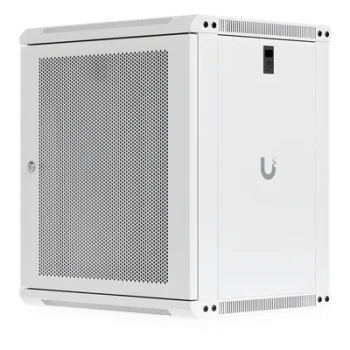 Gabinete Rack 12U / 550x450 mm / Montaje Pared / Puerta Perforada / 2 pies (635 mm) Alto
