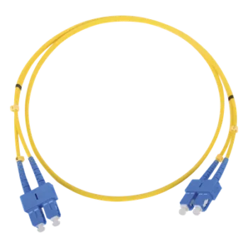 Jumper de Fibra Óptica Monomodo / SC/SC Duplex / 5 m (16.40 pies) / ITU-T G.652.D / 9/125 μm / 1310-1550 nm
