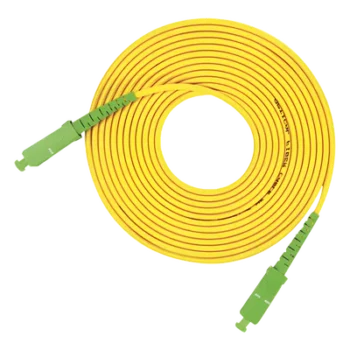 Jumper de Fibra Óptica / SC/APC a SC/APC / Monomodo OS1/OS2 / Simplex / 3 m (9.84 ft) / 2 mm