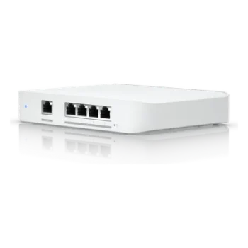 Switch Capa 2 / 4 Puertos 10GbE / Alimentación PoE+ o USB-C / Compacto / 82 Gbps de Rendimiento