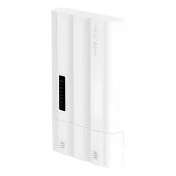 Switch PoE para Exteriores / 7 Puertos Gigabit / 5 RJ45 + 2 SFP / PoE+ 60W / ERPS / IP65 / -30°C a 65°C / Gestión Cloud / Capa 2 / Fanless