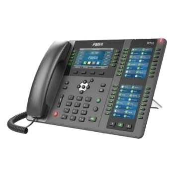 Teléfono IP / 20 Líneas SIP / Triple Pantalla Color / 106 Teclas DSS Programables / Bluetooth / PoE / Gigabit