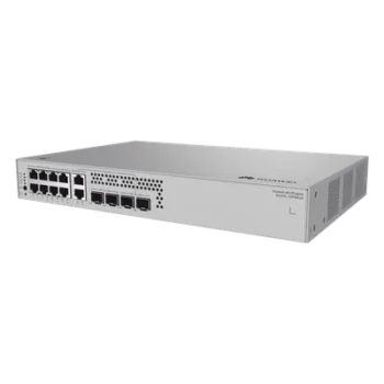 Switch Administrable Capa 2 / 6 Puertos PoE+ Gigabit + 2 Puertos PoE+ Multi-Gigabit 2.5G + 2 Puertos Gigabit + 2 SFP + 2 SFP+ / PoE Perpetuo / 128 W / 76 Gbps / 57 Mpps / 3.44 kg / 1.72 x 18.31 x 13.98 pulgadas
