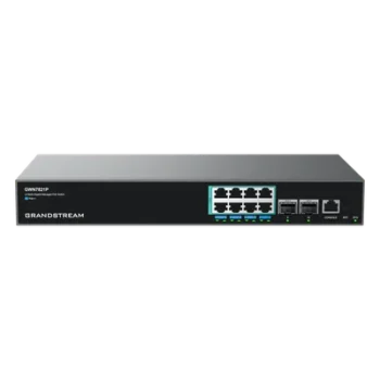 Switch PoE Multigigabit Capa 3 / 8 Puertos 2.5 G / 2 Puertos SFP+ / PoE++ 60 W / Stacking 4 Unidades / Administración Local y Nube