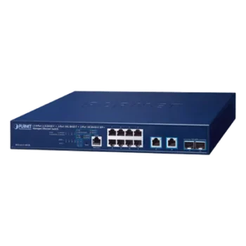 Switch Administrable Capa 3 / 8 Puertos 2.5G BASE-T / 2 Puertos 10G BASE-T / 2 Puertos SFP+ 10G