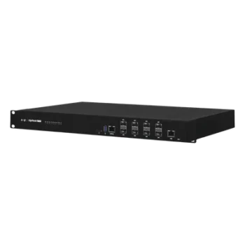 Router Edge / 8 Puertos SFP+ 10 Gbps / 1 Puerto RJ45 Gigabit / Throughput 80 Gbps / 16 Núcleos / 16 GB RAM / Hot-Swappable
