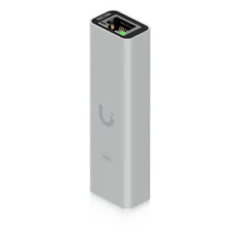 Adaptador USB-C a Ethernet / 5 GbE RJ45 / Indicador de Actividad LAN / Compatible con Mac, Windows y Linux / Construcción en Aluminio y Policarbonato / 38 g (1.3 oz)
