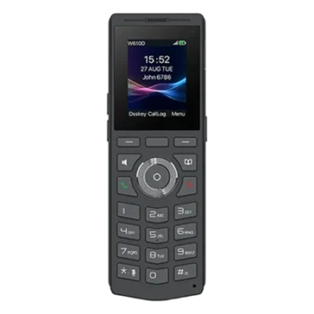 Teléfono DECT Inalámbrico / Pantalla a Color / Bluetooth 5.0 / 4 Cuentas SIP / Resistente a Caídas de 1.8 m (5.9 ft) / Batería 1900 mAh