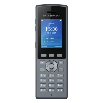Teléfono IP Inalámbrico DECT / Alcance 400 m (1312.3 ft) Exteriores / IP67 / 20 Cuentas SIP / Pantalla TFT LCD 2.4 Pulgadas / Audio Full HD / Batería 2000 mAh