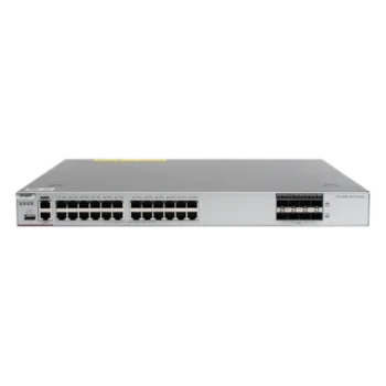 Switch Core Capa 3 / 24 Puertos Gigabit / 8 SFP+ 10Gb / 880 Gbps / Gestión en Nube / Fuente Modular