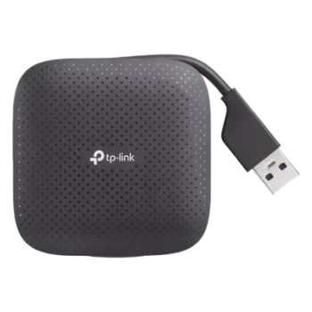 Hub USB Portátil / 4 Puertos USB 3.0 / Plug and Play / 71 x 71 x 16.6 mm (2.8 x 2.8 x 0.65 in) / Compatible Windows, macOS, Linux