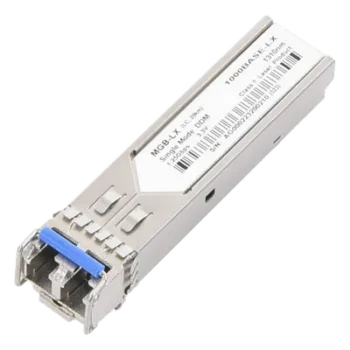 Transceptor mini-GBIC SFP 1G / LC Duplex / Fibra Monomodo / 20 Km / 10 Piezas / -40 a 75 °C