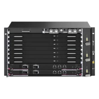 Chassis OLT / 7 Slots de Servicio / 160 Gbit/s por Slot / GPON 2.5G + XGS-PON 10G / Split 1:256 / Dual Control Redundante / L2+L3 Avanzado