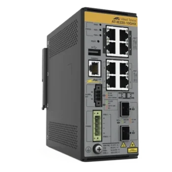 Switch Industrial Ethernet / 8 Puertos PoE++ Gigabit / 2 Puertos SFP+ 10G / Layer 2+ / -40°C a 75°C / Sin Ventilador