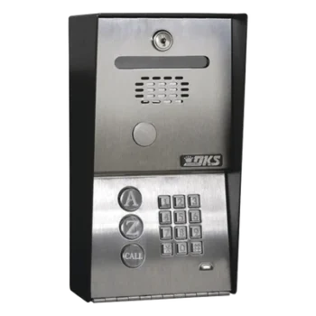 Audioportero Telefónico / 100 Números / Control 2 Puertas / Montaje Sobreponer / Anti Vandálico / Línea Análoga o Digital