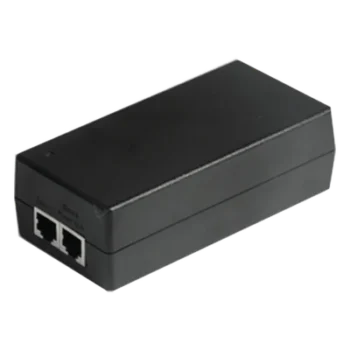 Inyector PoE Gigabit / 56 VDC / 1100 mA / 100-240 VCA / -10 a 40°C / 123 x 61 x 40 mm