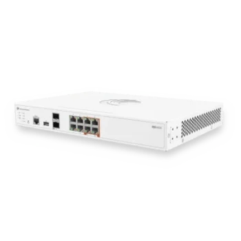 Network Service Edge / 10 Gbps Firewall / 2.5 Gbps Advanced Security / 8 x 2.5 GbE RJ45 / 2 x 10 GbE SFP+ / 4x PoE+ / SD-WAN / Cloud Management
