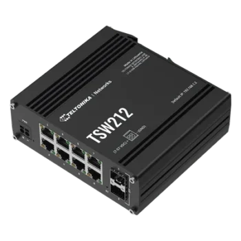 Switch Industrial Administrable L2 / 8 Puertos GE + 2 SFP / Profinet / Ethernet/IP / -40°C a 75°C / IP30