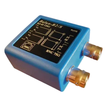 Balun E1 / Adaptador BNC 75Ω a RJ45 120Ω / 2048 kbps / ITU G.703 / Sin alimentación