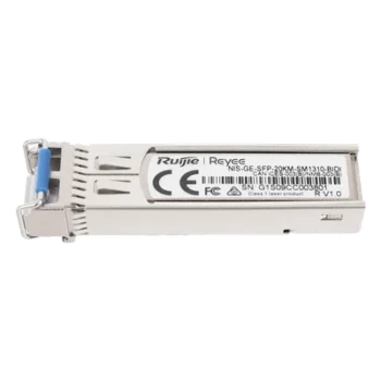 Transceptor SFP Industrial / BIDI Monomodo / 1 Gbps / 20 km (65616.80 ft) / TX 1310 nm / RX 1550 nm / Hot Swapping / -40° a 85° C