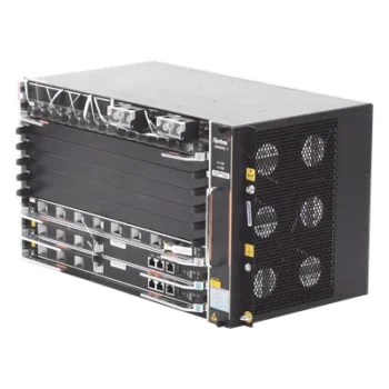 OLT Carrier Class Modular / 6 Ranuras de Servicio / 96 Puertos GPON / 48 xGPON / Switching 6.8 Tbps / 200 Gbps por Slot / 6 UR / 19'