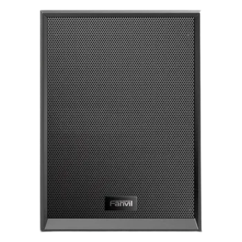 Altavoz SIP IP / 2 Líneas SIP / 15W / PoE / Audio HD G.722 y Opus / Montaje en Pared o Giratorio