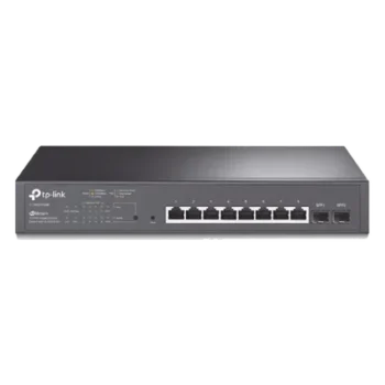 Switch PoE Administrable / 8 Puertos Gigabit PoE+ / 2 Puertos SFP / 150W / SDN / Montaje en Rack