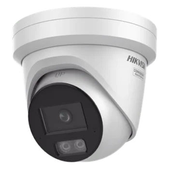 Turret IP 4 Megapixel / Lente 2.8 mm / 98 pies IR + Luz Blanca / Doble Micrófono / IP67 / WDR 130 dB / AcuSense 3.0 / NEMA 4X / AcuSeek