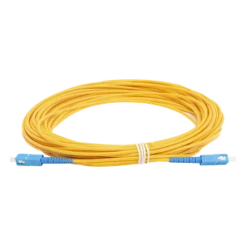 Jumper de Fibra Óptica / Monomodo OS2 / SC/UPC a SC/UPC / Simplex / 15 m (49.21 pies) / 3 mm