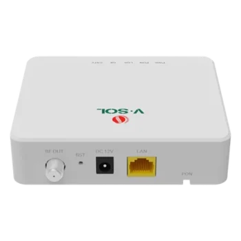 ONU Bridge / Dual GPON-EPON / 1x SC/APC PON / 1x LAN Gigabit / 1x CATV / Triple Play / 130x100x30 mm (5.1x3.9x1.2 in)