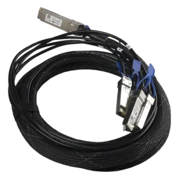 Cable de conexión breakout / 100G QSFP28 a 4x25G SFP28 / 40G QSFP+ a 4x10G SFP+ / 3m (10 pies)