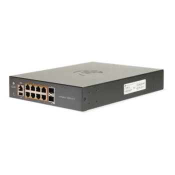 Switch PoE / 8 Puertos Gigabit 802.3af/at / 2 SFP / Capa 2 / Gestión Cloud / Zero-Touch