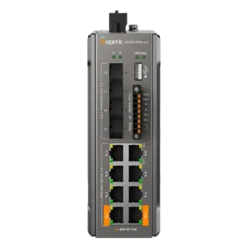 Switch PoE Administrable / 8 Puertos Gigabit PoE / 2 Puertos 90W 802.3bt / 4 Puertos SFP 2.5G / Capacidad 36 Gbps / PoE 240W / Operación -40℃ a 75℃ (-40℉ a 167℉)