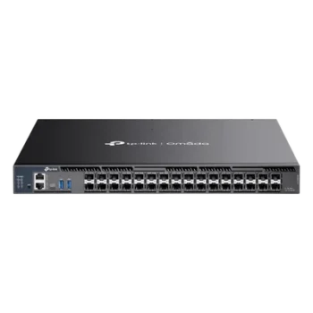 Switch Gestionado L3+ / 26 Puertos SFP+ 10G / 6 Puertos SFP28 10G/5G / 820 Gbps Capacidad Conmutación / Apilamiento 4 Unidades / Redundancia PSU