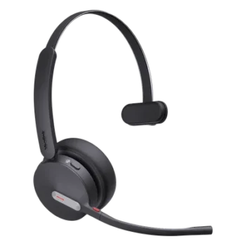 Auriculares Bluetooth Mono / Cancelación de Ruido IA / 35 Horas de Conversación / Bluetooth 5.3 / Alcance 50 m (164 ft) / USB-C y USB-A