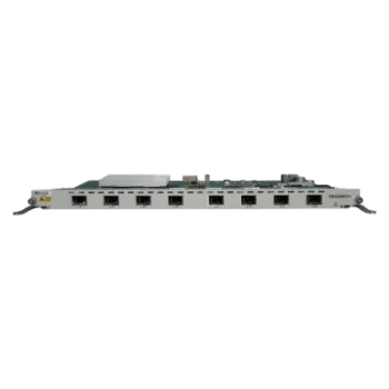 Tarjeta de Servicio OLT / 8 Puertos Combo GPON/XGSPON / 2048 ONUs / 20 km (12.4 mi) / 10 Gbps Simétrico / Split 1:256
