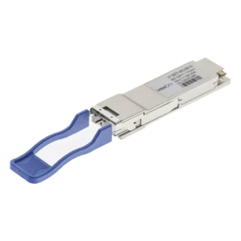 Transceptor Óptico QSFP+ / 40 Gbps / Monomodo 1310 nm / Alcance 10 km / LC/UPC Dúplex / DDM / Hot-Pluggable