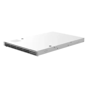 Switch Data Center / 48 Puertos 100GE DSFP + 8 Uplinks 400GE QSFP-DD / 16.0 Tbps / 5350 Mpps / RDMA RoCEv2 / Spine-Leaf VXLAN EVPN / 1 RU / Hot-Swap 1+1