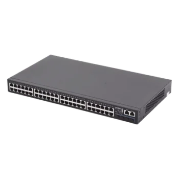 Switch Administrable Stackeable Capa 3 / 48 Puertos Gigabit / 4 Puertos 10G SFP+ / Tela 176 Gbps