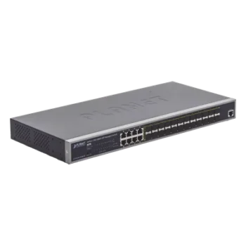 Switch Administrable Capa 2 / 24 Puertos SFP Gigabit / 8 Puertos Combo RJ45 / Fuente Redundante / 35.7 Mpps