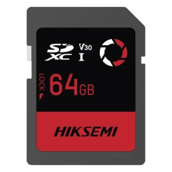 Memoria SD / 64 GB / Clase 10 U3 V30 / 180 MB/s Lectura / 150 MB/s Escritura / -25°C a 80°C