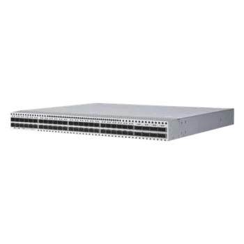 Switch Data Center / 48 Puertos SFP28 25G + 8 QSFP28 100G / 4.0 Tbps / 2000 Mpps / RDMA RoCEv2 / VXLAN EVPN Spine-Leaf / 1 RU