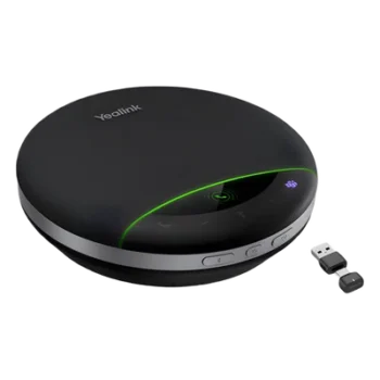 Speakerphone Bluetooth / 6 Micrófonos con IA / Alcance 5 m (16.4 ft) / Bluetooth 5.3 / 26 Horas Autonomía / USB-C/A