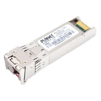 Transceptor WDM SFP+ / 10G LC / Fibra Monomodo 60 km (37 mi) / Hot-Swappable / 0°C a 60°C