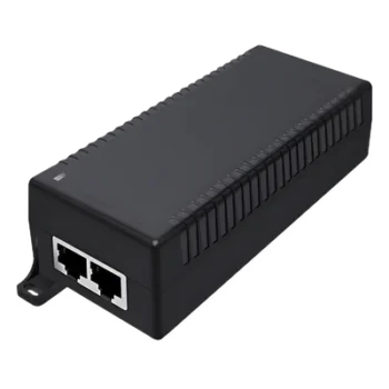 Inyector PoE / Hi-PoE 60W / 2.5 Gigabit / 2 Puertos 2.5GBASE-T / Plug and Play / Sobremesa o Pared