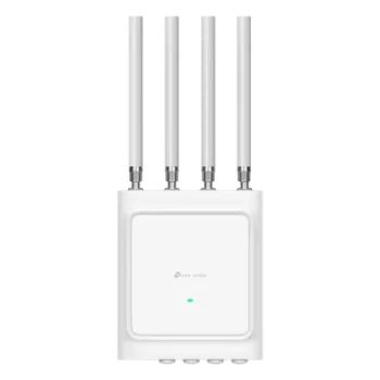 Access Point Wi-Fi 6 Exterior / AX3600 / 3.6 Gbps / 4x4 MU-MIMO / 1000 Dispositivos / IP68 / -40°C a +70°C / 6 kV Protección Rayos / 10G SFP+ / 2.5G PoE-In