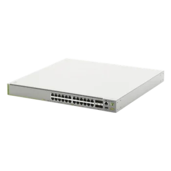Switch L3 Apilable / 20x 1G PoE+ / 4x MultiGigabit 2.5G/5G PoE+ / 4x SFP+ 10G / 370W PoE / Stack 4 Unidades